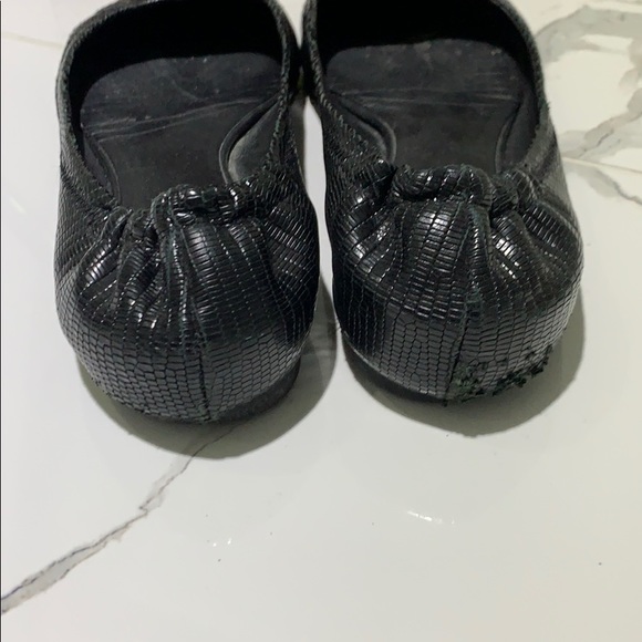 Tory Burch reva snake skin flats - Picture 4 of 5